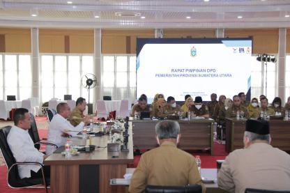 Rapat Kerja Pertama 2023, Edy Rahmayadi Minta OPD Kebut Target RPJMD